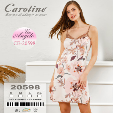 Colorful lace nightgown...