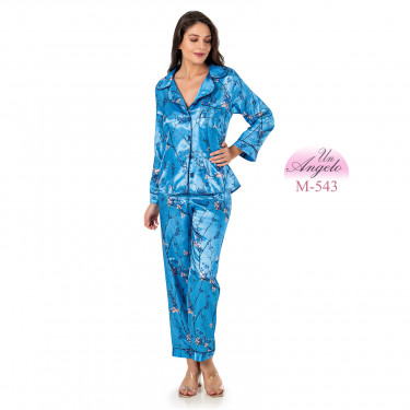 Colorful satin two-piece...