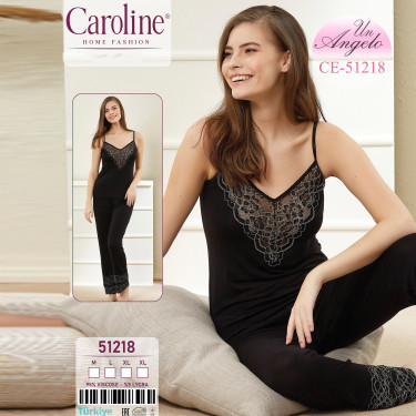 Black lace bodice top and...