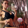 Нежен комплект push-up сутиен и бикини от дантела