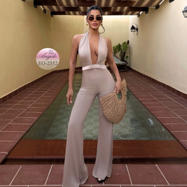 Дълъг Гащеризон Чарлстон Телесен Цвят | Un-Angelo